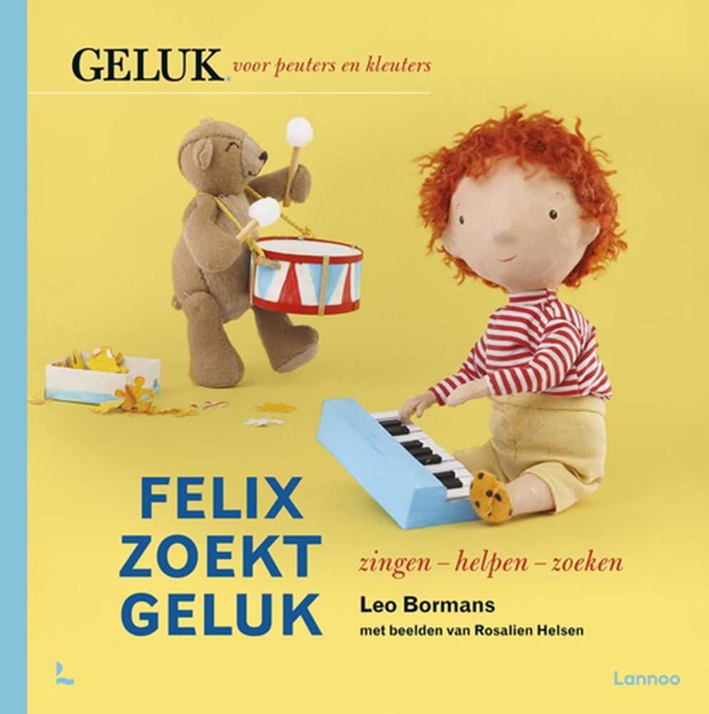 Felix zoekt geluk zingen, helpem, zoeken | 2 stuks
