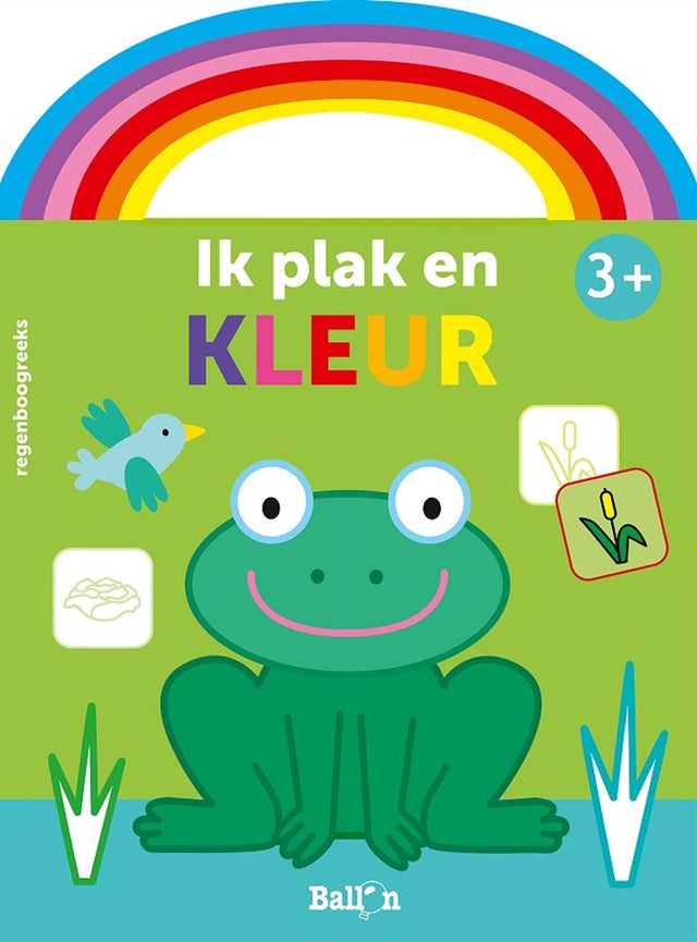 Standard udgiver jeg indsætter og farve frøen. 3+