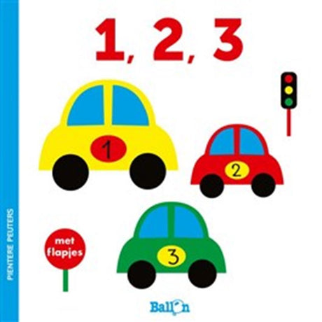 Standard forlags lyse småbørns tavlebog - 1, 2, 3