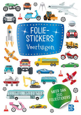 Standard udgiver glitter klistermærker, køretøjer. 3+