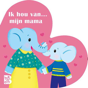 Standaard uitgeverij hartjesreeks, karton ik hou van mama. 1+ | 3 stuks