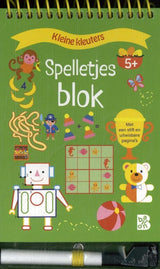 Spilblok med tusch 5+ 5+
