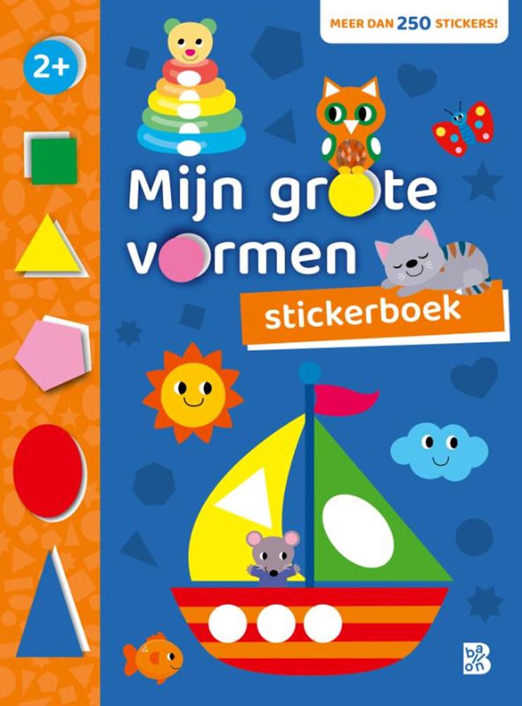 Standard forlag min store figurer klistermærkebog 2+