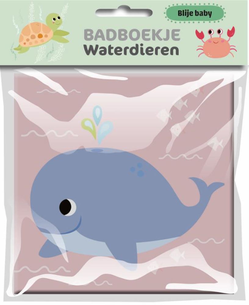 Standardudgiver happy baby: water animals (badebog) 0+