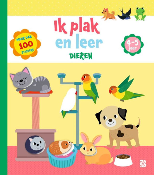 Jeg holder fast og lærer: dyr (4-5 år) 4+
