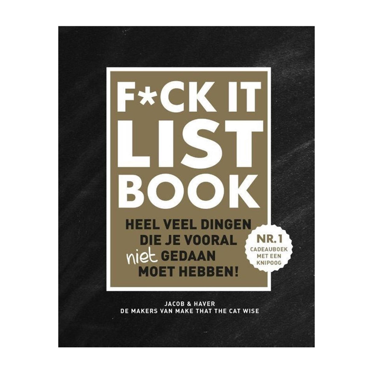 Billedbøger f*ck it liste bog