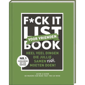 Billedbøger f*ck it-listebog til venner