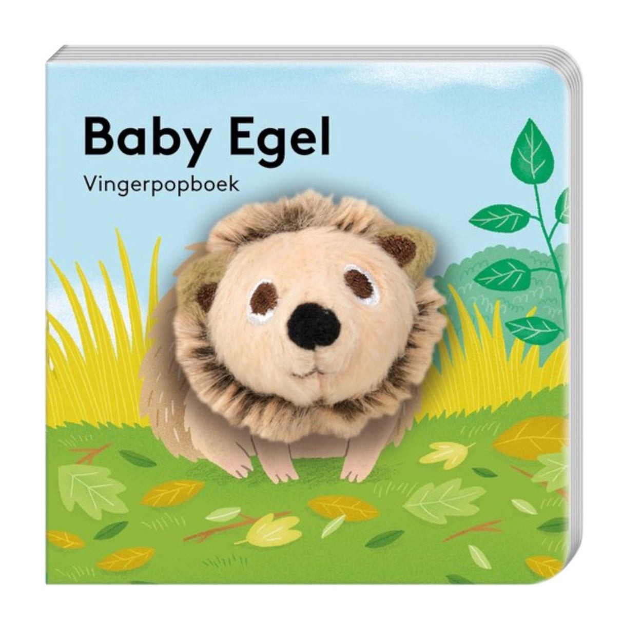 Billedbøger fingerdukkebog skov - baby pindsvin