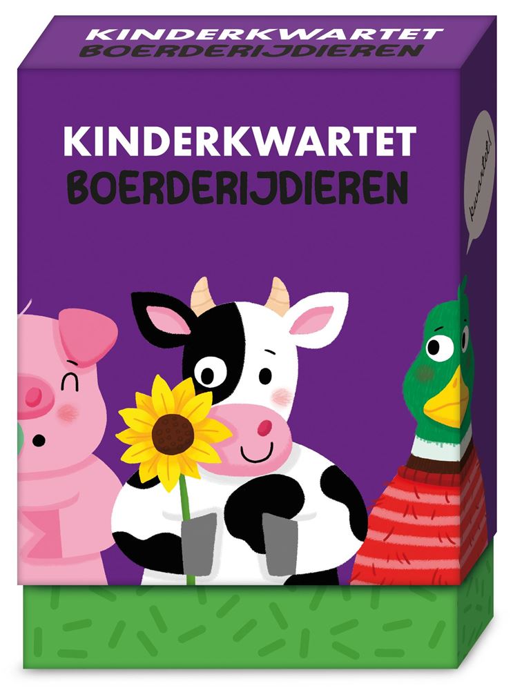 Billedbøger spil - kvartet spil - husdyr