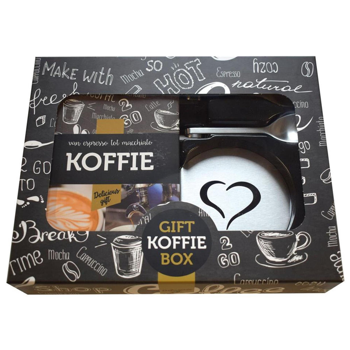 Billedbøger bog gaveæske - kaffe - gave kaffeæske