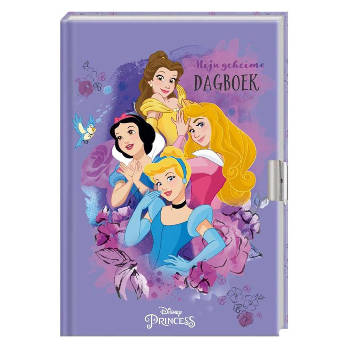 Billedbøger dagbog med lås - Disney prinsesser