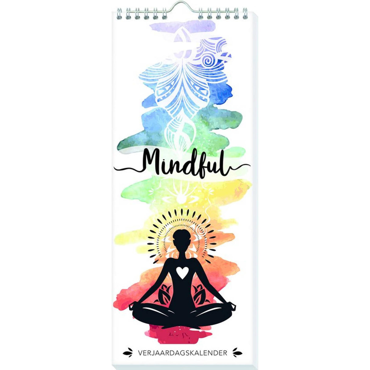 Billedbøger fødselsdagskalender - mindfulness 32x13cm