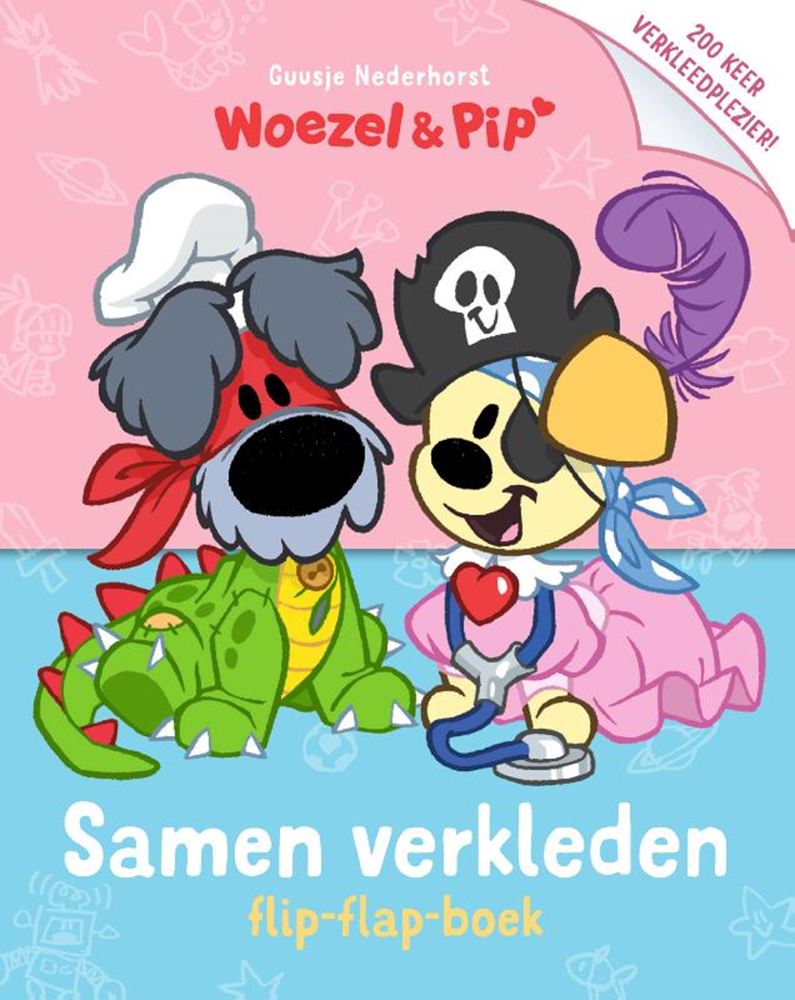 Woezel og pip-bog klæder sig sammen