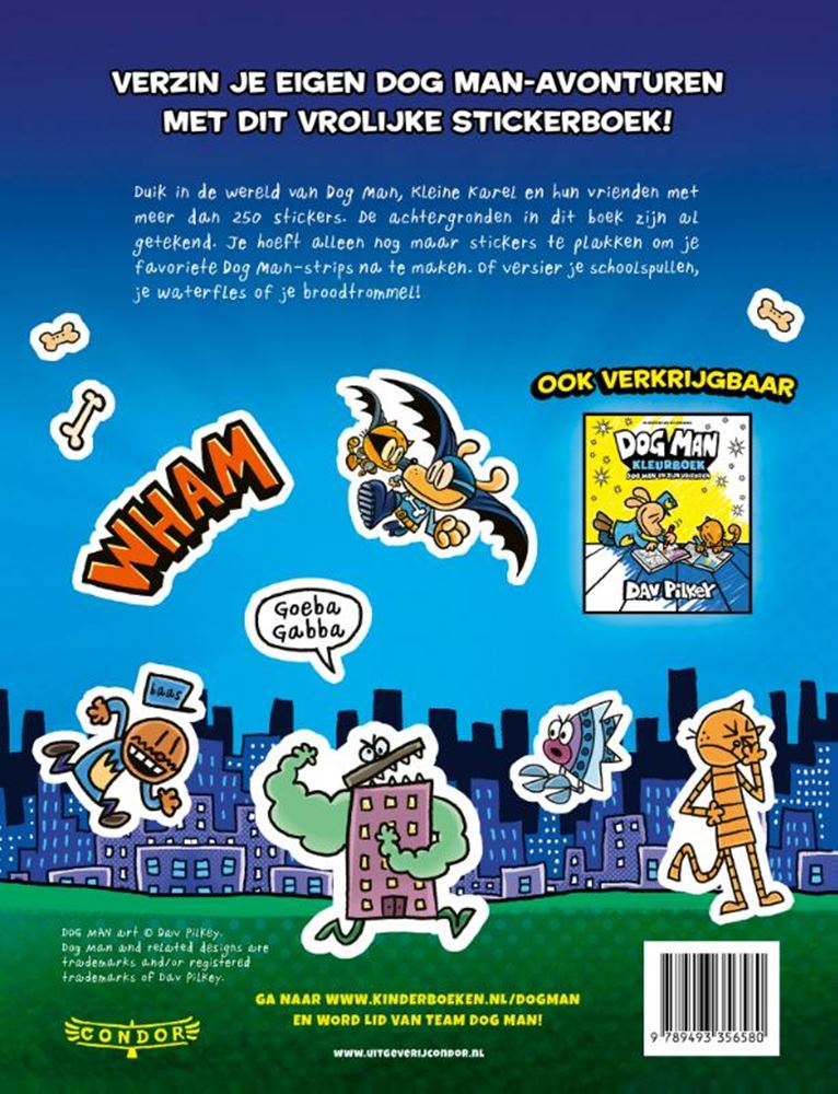 Centraal Boekhuis hundemand klistermærkebog. alle