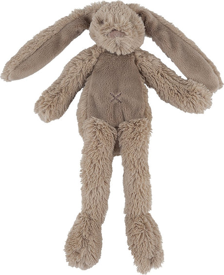 Happy horse konijn richie flatstyle knuffel 27cm - bruin - baby knuffel