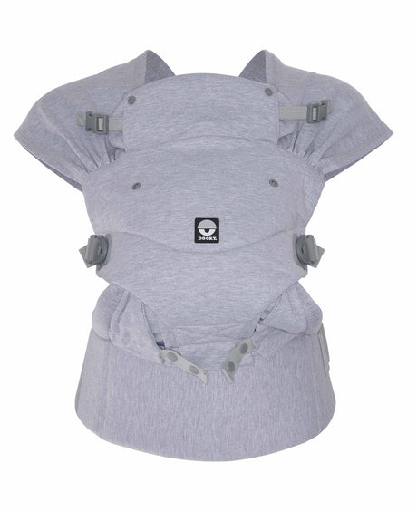 Dooky draagzak - cosy comfort - grijs - 0 3 jaar - max. 15 kg - ergonomische zit - kruisbanden voor optimale gewichtsdistributie
