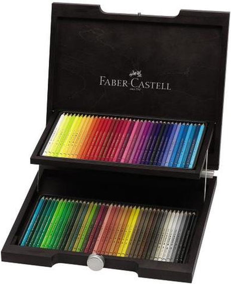 Faber-castell farveblyanter - polychromos - trækasse - 72 stykker - fc-110072