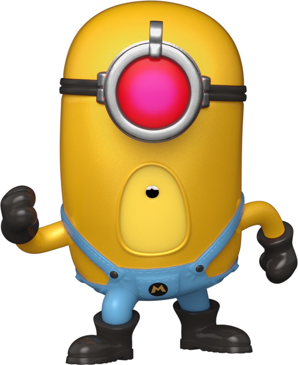 Funko minions despicable me 4 - mega minion mel vinyl figur 1556 pop! flerfarvet