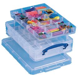 Really useful opbergbox 4l 395x255x88mm tr wt