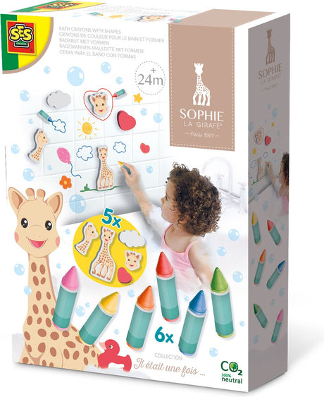 Ses creative ses sophie la girafe badekridt med former