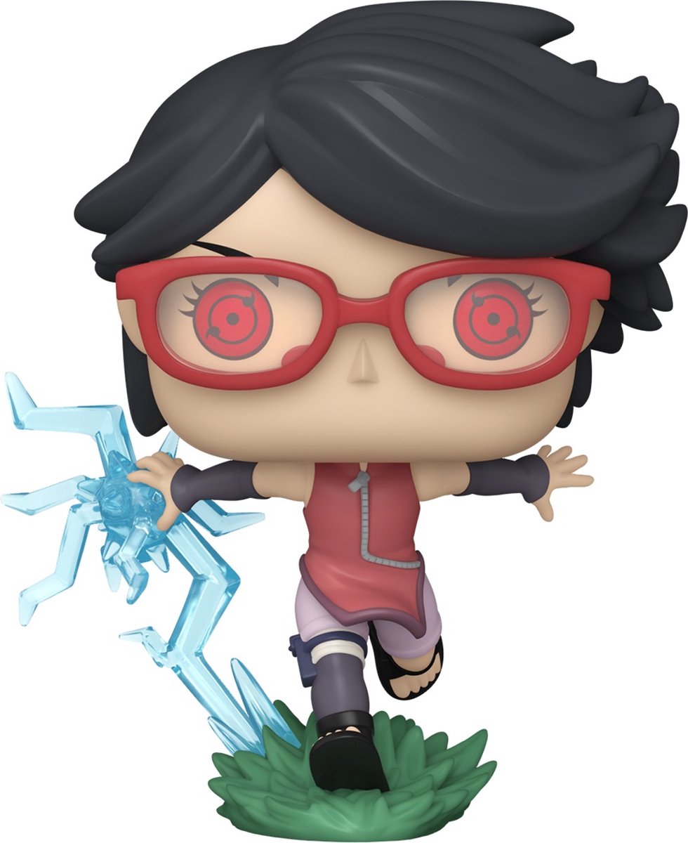 Funko pop animation: boruto s3 - sarada med sharingan - pop #1358