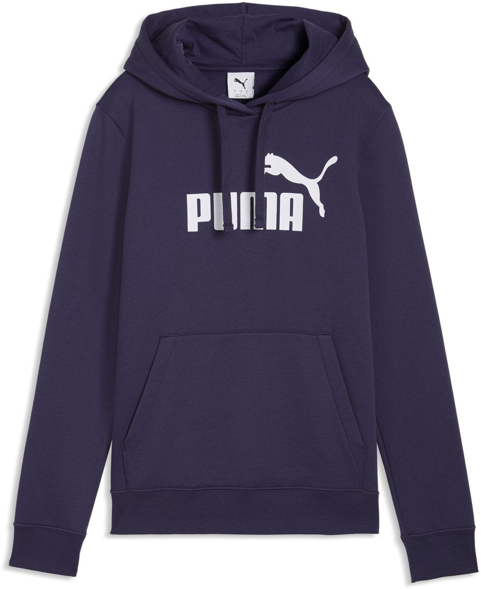 Puma ess no. 1 logo hættetrøje fl(s) dametrøje - dyb blomme