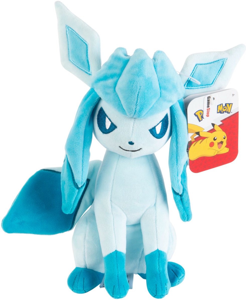 Jazwares pokemon plys kæletøj 20cm - glaceon