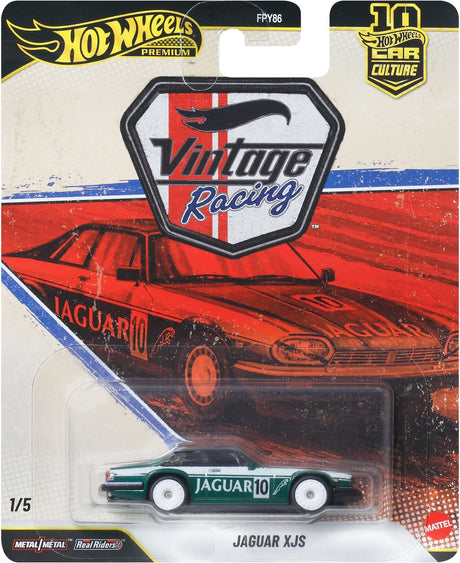 Hot wheels premium bilkultur vintage racing - jaguar xjs