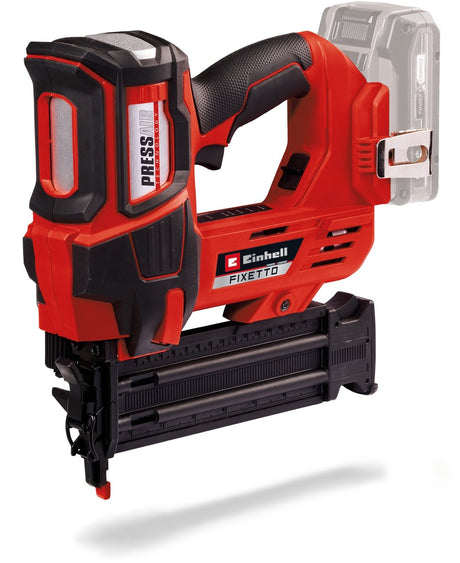 Einhell professionel batteri sømpistol fixetto 18 50 n li solo - power x-change - 18 v li-ion - 60 slag min - sømlængde max. 50 mm - enkelt kontinuerlig optagelse - inkl. 500 søm - ekskl. batteri og oplader