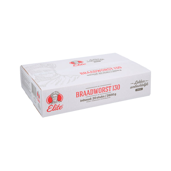 Elite bratwurst (20x130 gr)