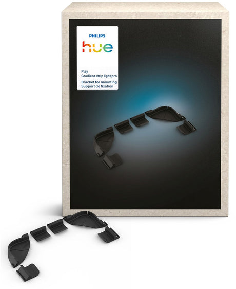 Philips hue montagebeugels voor play pro entertainment led-strip - zelfklevend