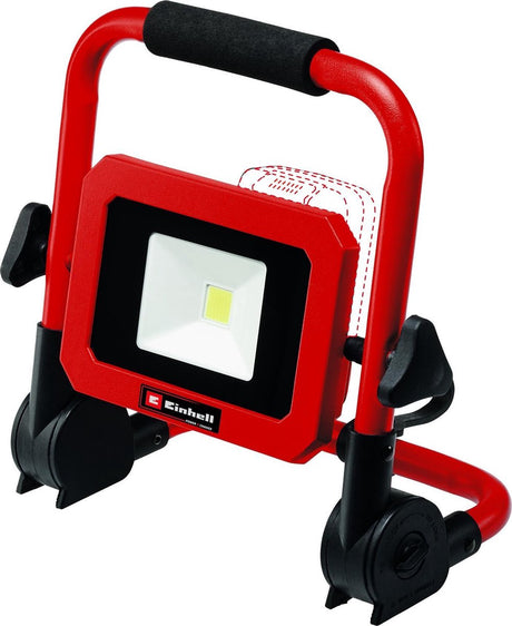 Einhell batterilampe tc-cl 18 1800 li solo - power x-change - 18 v li-ion - kraftig LED - 1800 lm - dæmpningsfunktion - 360° drejeligt lampehoved - sammenklappelig støttefod - ekskl. batteri og oplader