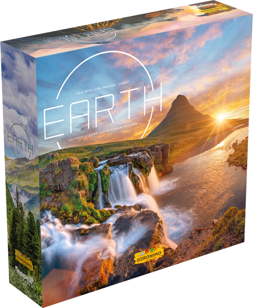 Geronimo spil brætspil earth