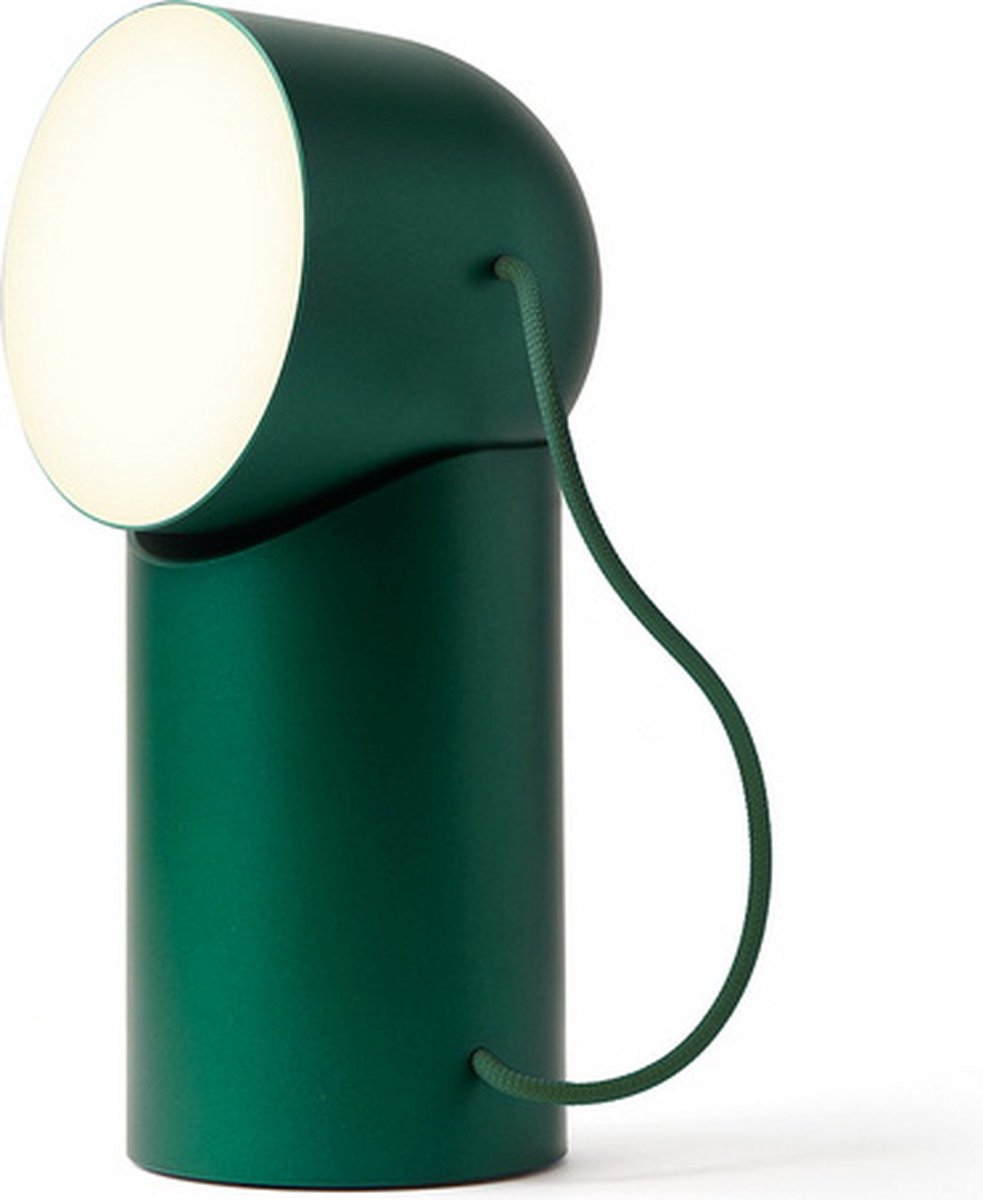 Lexon design orbe bærbar LED-lampe - mørkegrøn