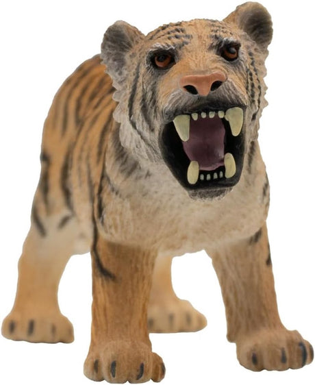 Bullyland 63683 – brun tiger legefigur – ca. 5,9 cm – naturtro og detaljeret design – ideel som pædagogisk legefigur, dekoration eller lille gave til børn fra 3 år.