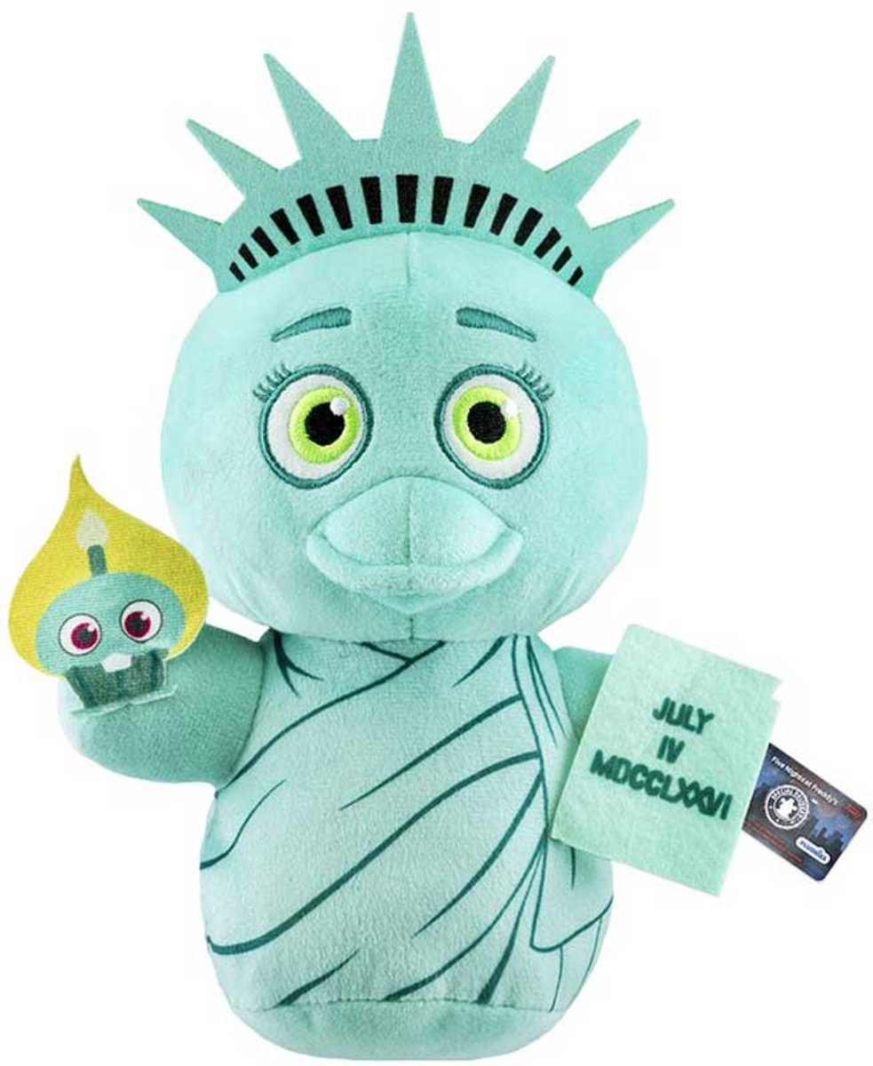 Funko krammetøj fem nætter på freddy's liberty chica blå legetøj.