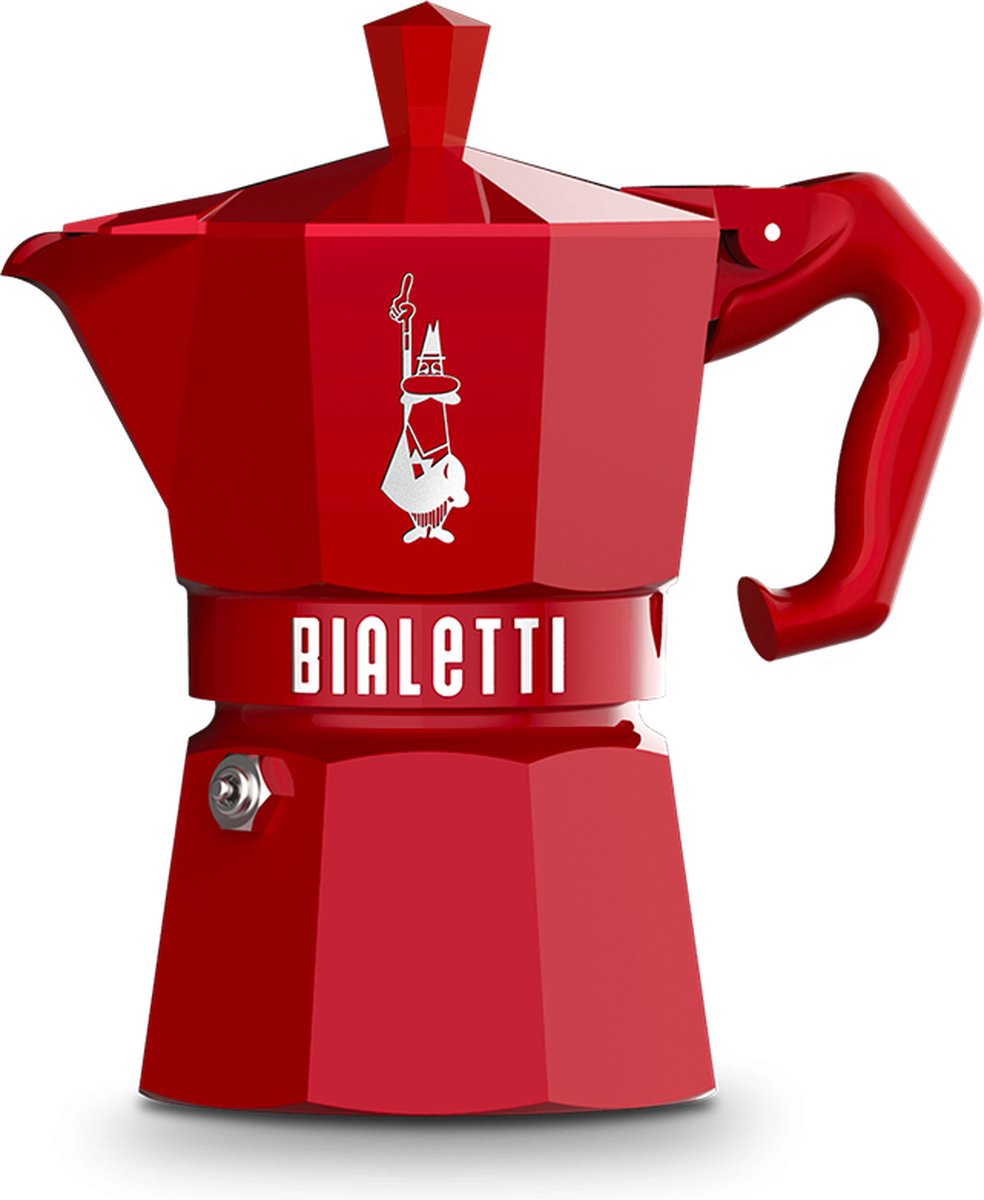 Bialetti moka eksklusiv moka express rød