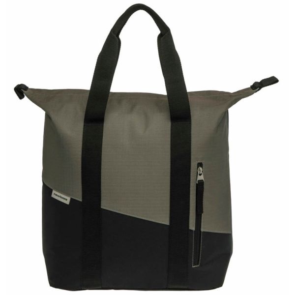 Burgere - new looxs taske new looxs kota shopper | oslo | sort grøn | 24 l