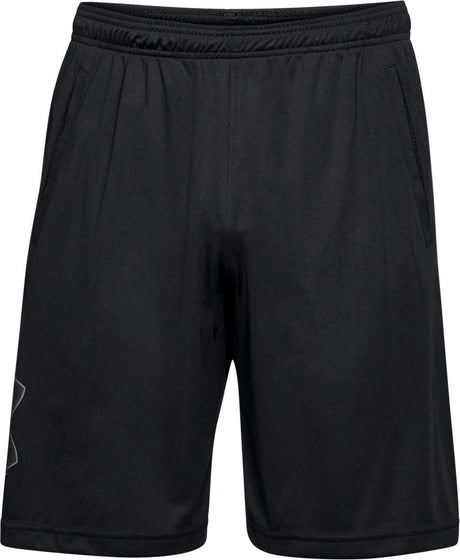 Under armour ua tech graphic short-blk sportsbukser til mænd - sorte - grafit