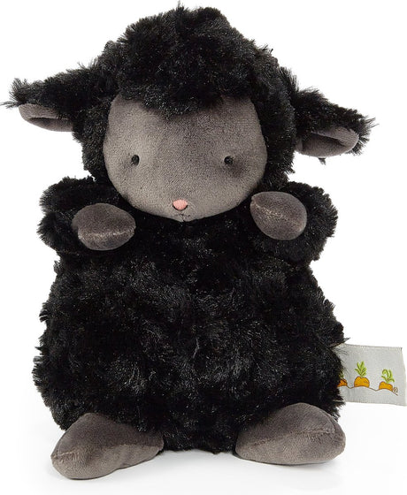 Bunnies by the bay kiddo the lamb krammedyr - tøjdyr - broderede detaljer - lam - 18 cm - sort