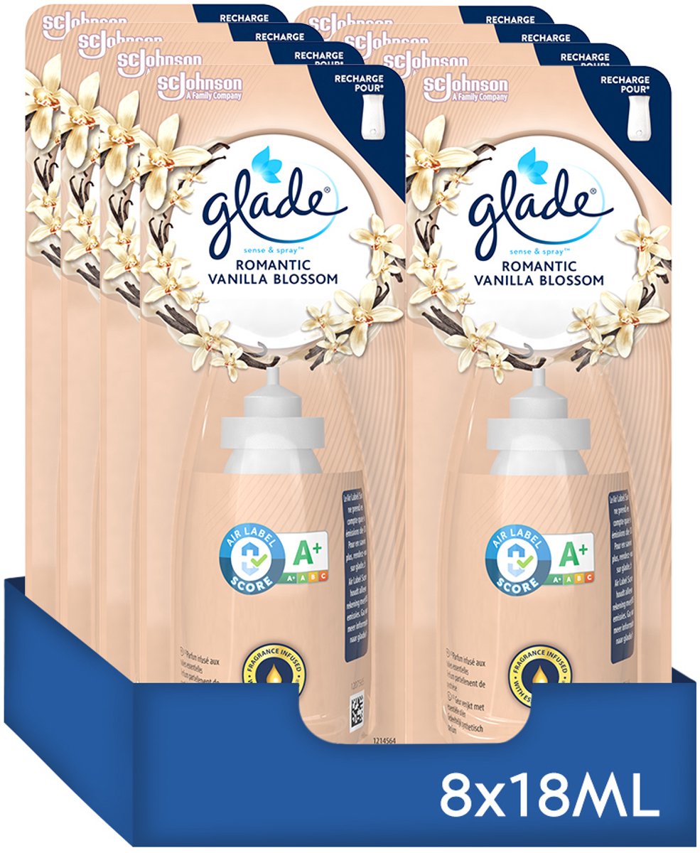 Glade sense spray refill romantiske vaniljeblomster