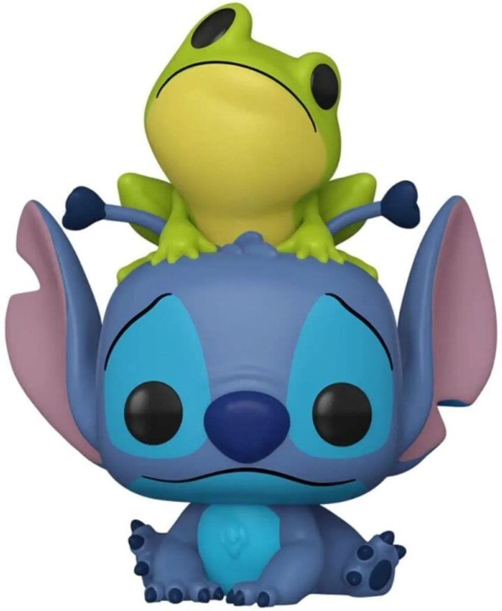 Funko lilo stitch stitch med frø vinyl figur 986 pop! standard PVC -