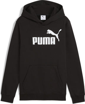 Puma ess no. 1 logo hættetrøje fl b unisex sweater - sort