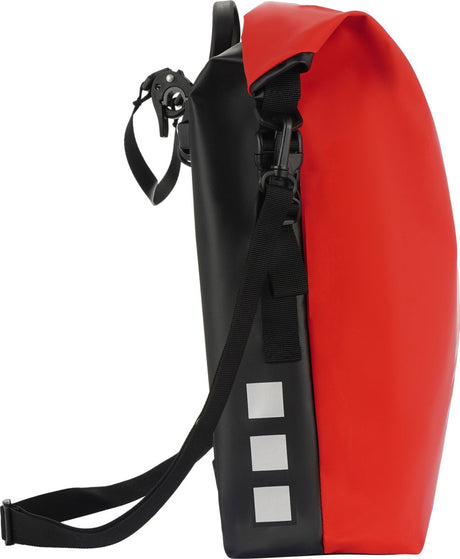 Willex - enkelt taske - 17 liter - rullefoldelukning - låsbar - med skulderrem - sporty
