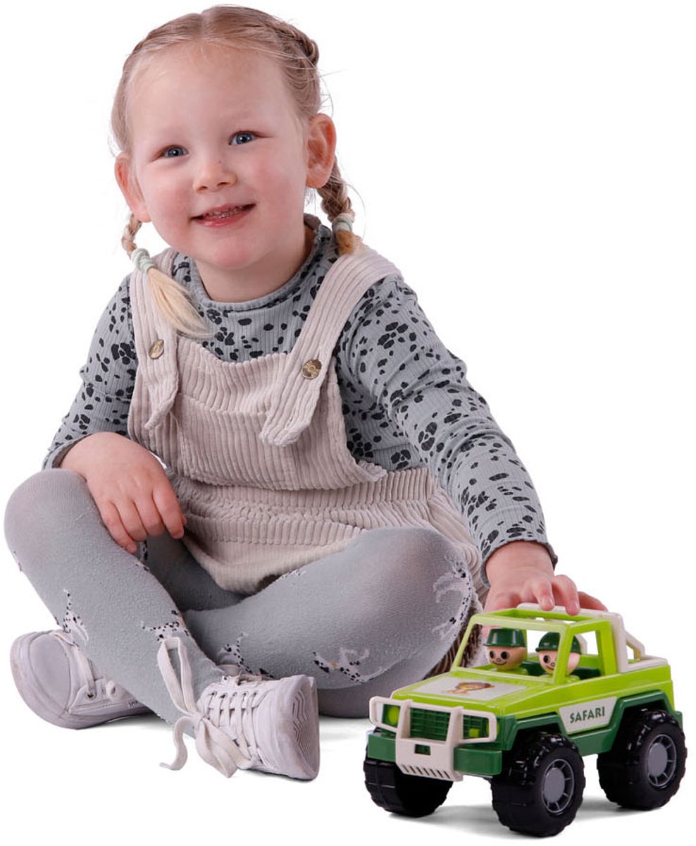 Cavallino Jeep Green med 2 spilfigurer