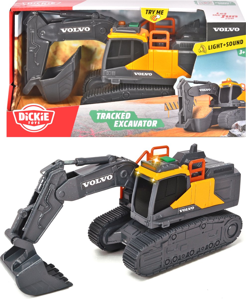 Dickie Volvo sporet gravemaskine crawler gravemaskine