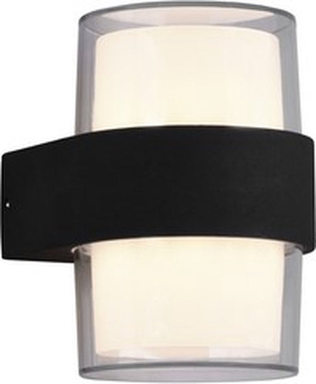Rl live your light reality molina - væglampe - antracit - inkl. 2x smd 4.6 w - lyser op og ned - vægmontering - udendørs belysning - ip54