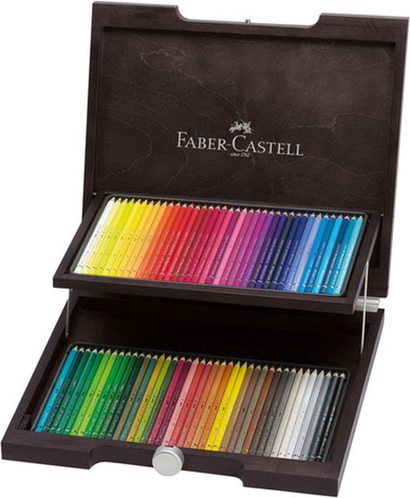 Faber-castell farveblyant akvarel - albrecht durer - trækasse 72 styk - fc-117572