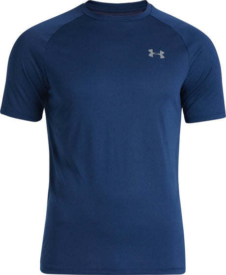 Under armour ua tech 2.0 ss tee-blu herre sportstrøje - akademi - grafit