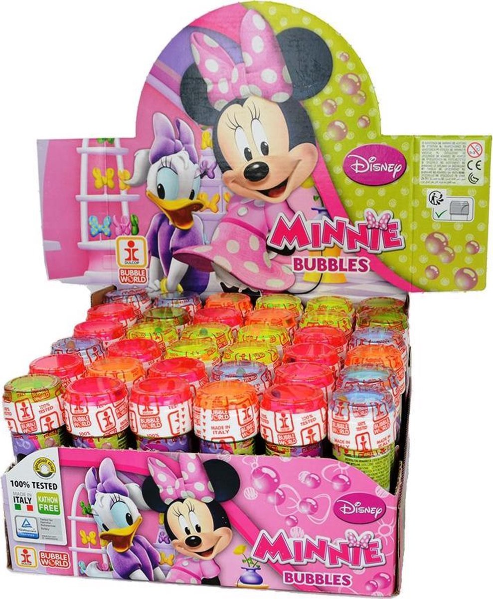 Disney minnie mus bobleblæser 8 stk